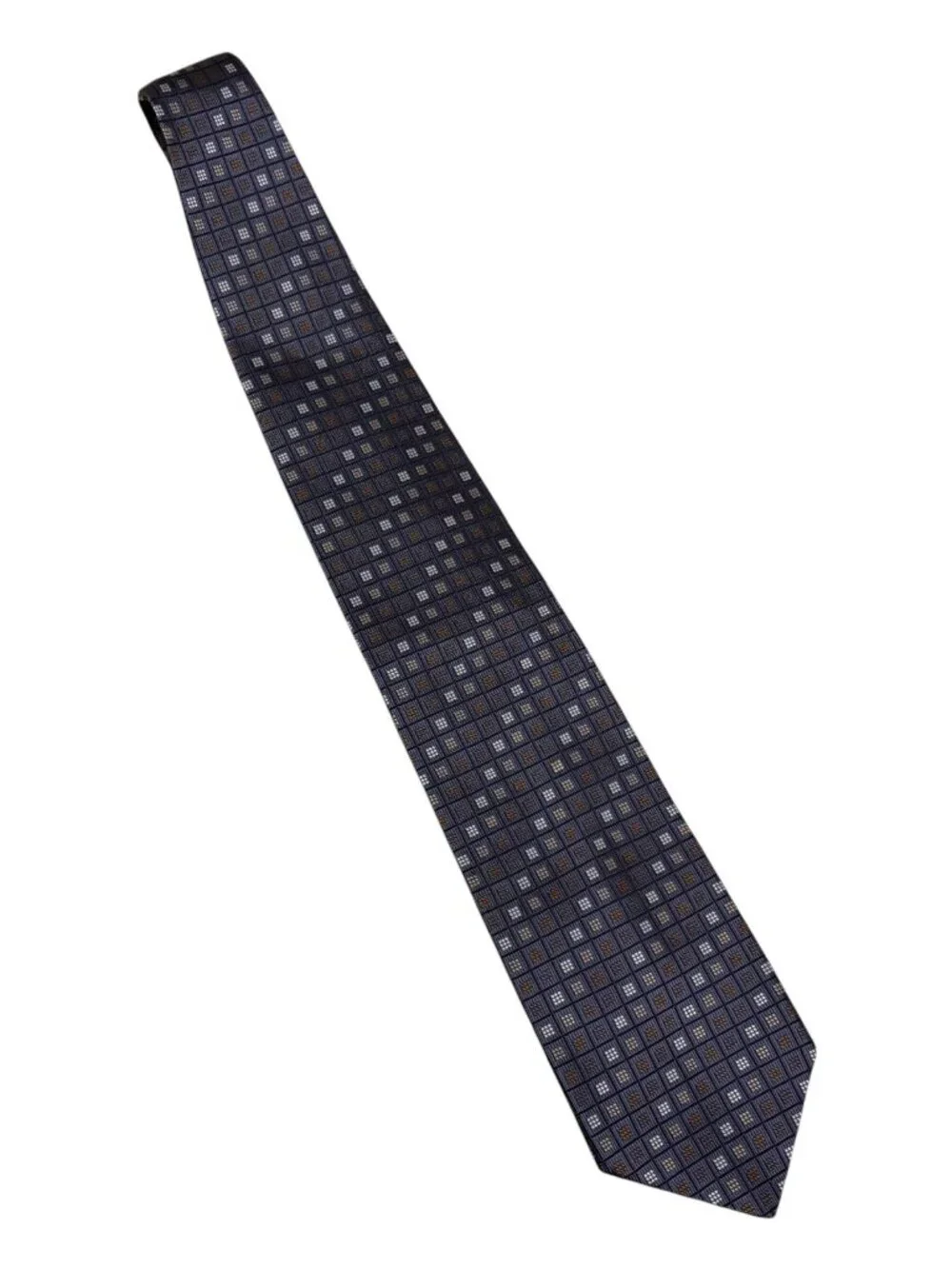 VINTAGE 90S PIERRE BALMAIN 100% Silk Tie Luxury Designer Business Casual Necktie